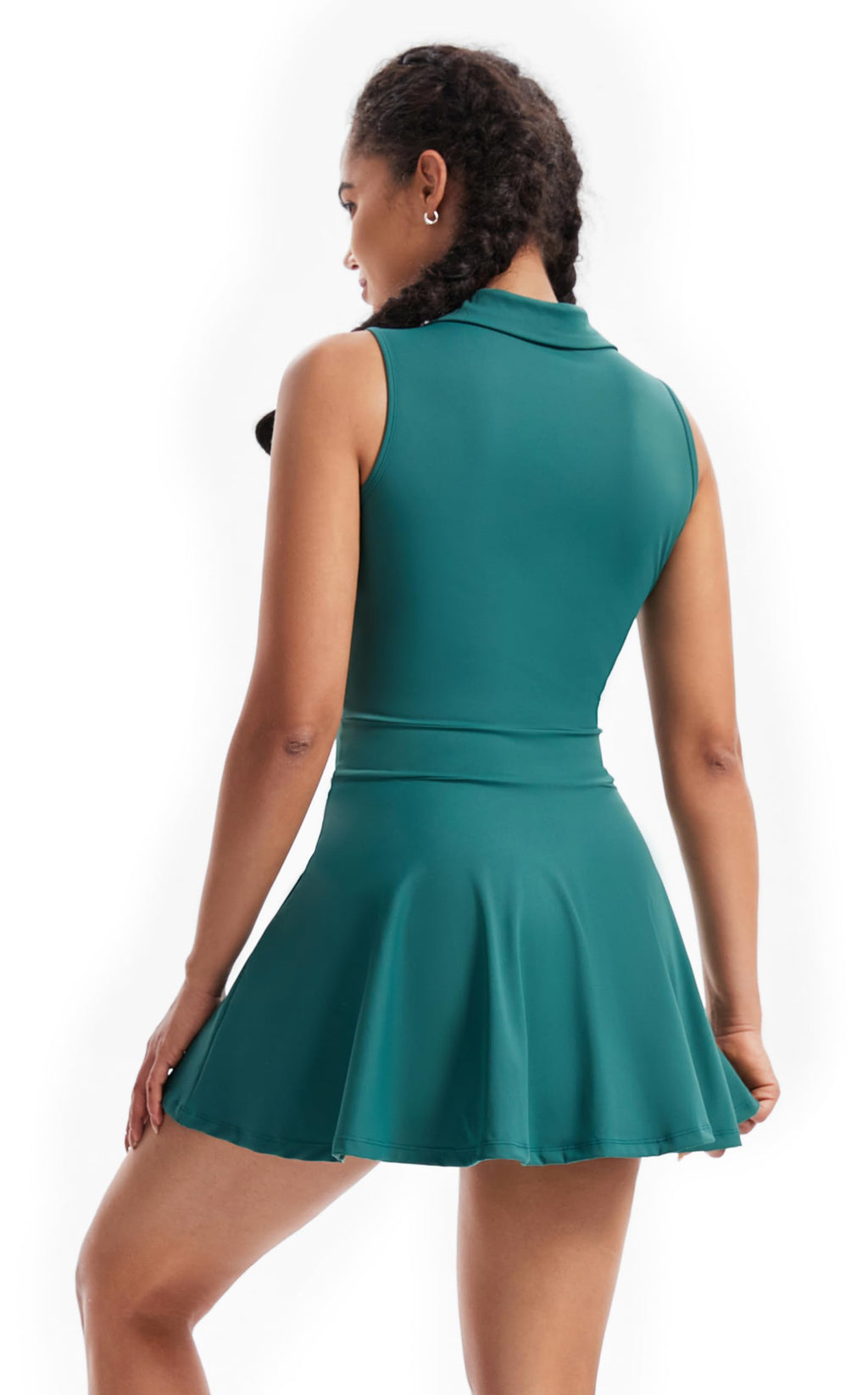 Cute Golf Tennis Dress Workout Athletic Dresses for Women with Shorts Pockets 2 Piece Sets Outfits Summer Clothes