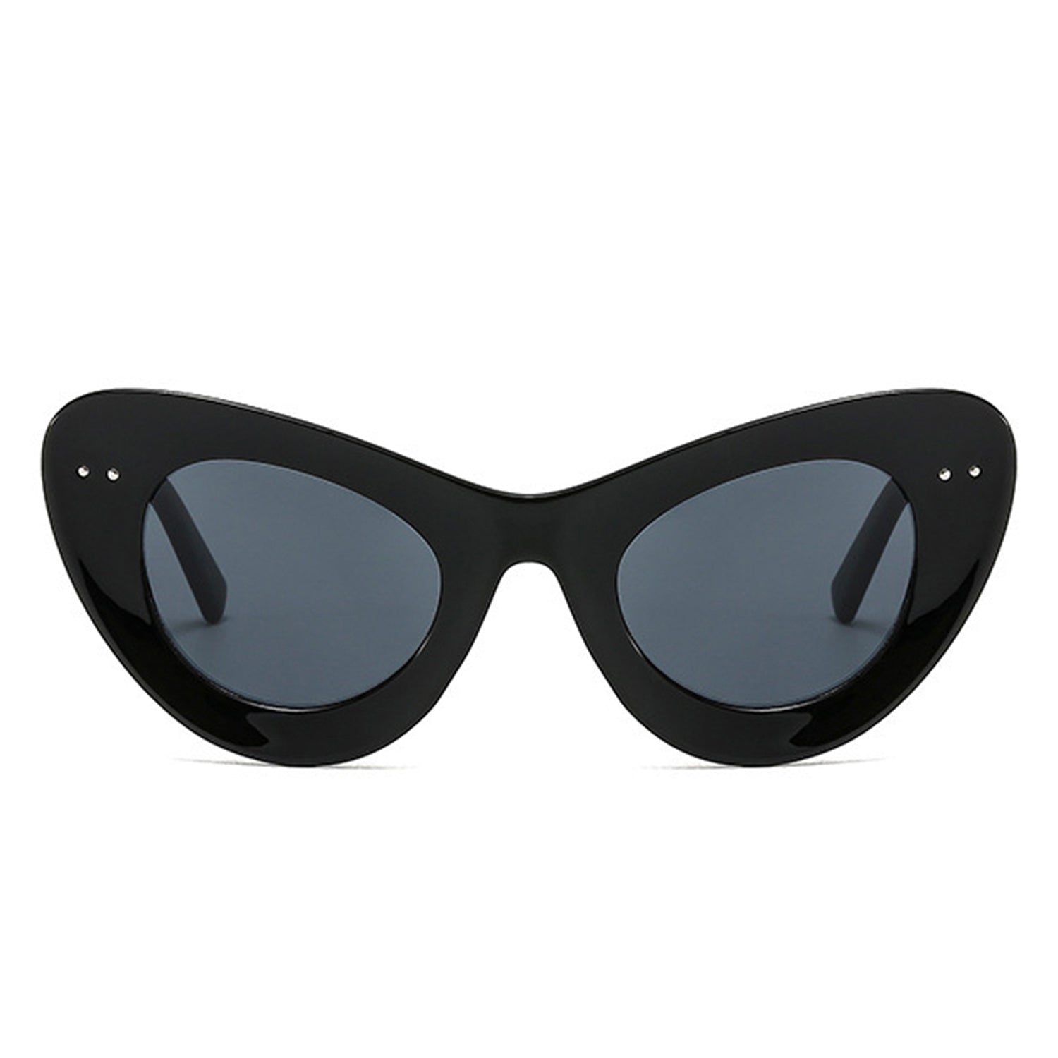 Luminara - Retro Round Cat Eye Women Fashion Sunglasses