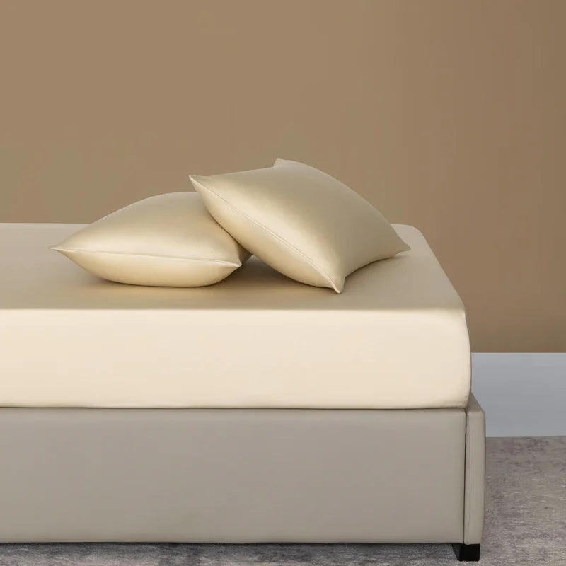 Bamboo Fitted Sheet & Pillowcase Set (3-Piece)