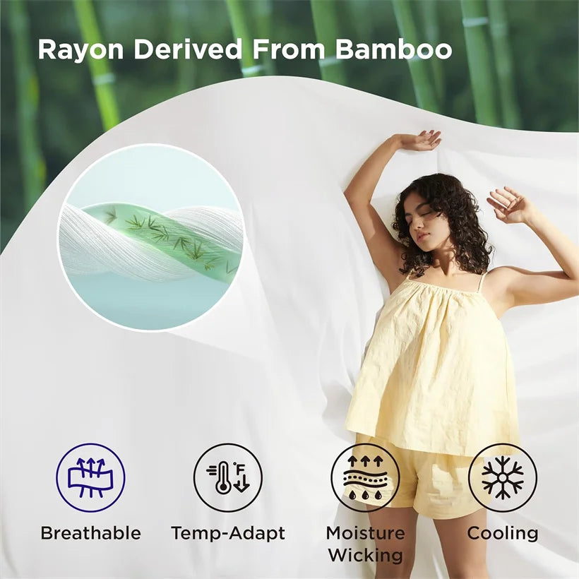 Silky Bamboo Luxury Bedding Set (4-Piece)