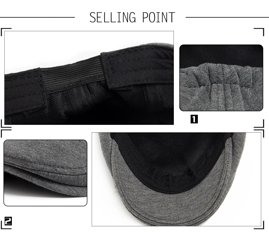 Classic Newsboy Cap