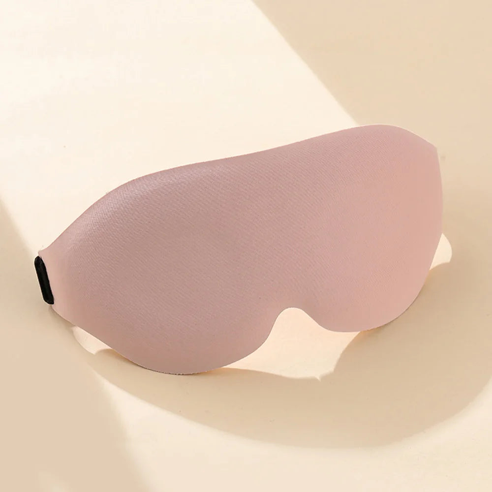 3D-shaped men's and women's sleep eye masks provide perfect light-blocking, are soft and comfortable, suitable for travel A-DH