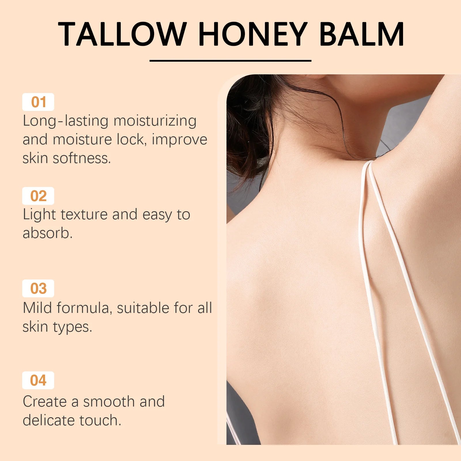 Tallow Honey Balm/Face Firming Moisturizer