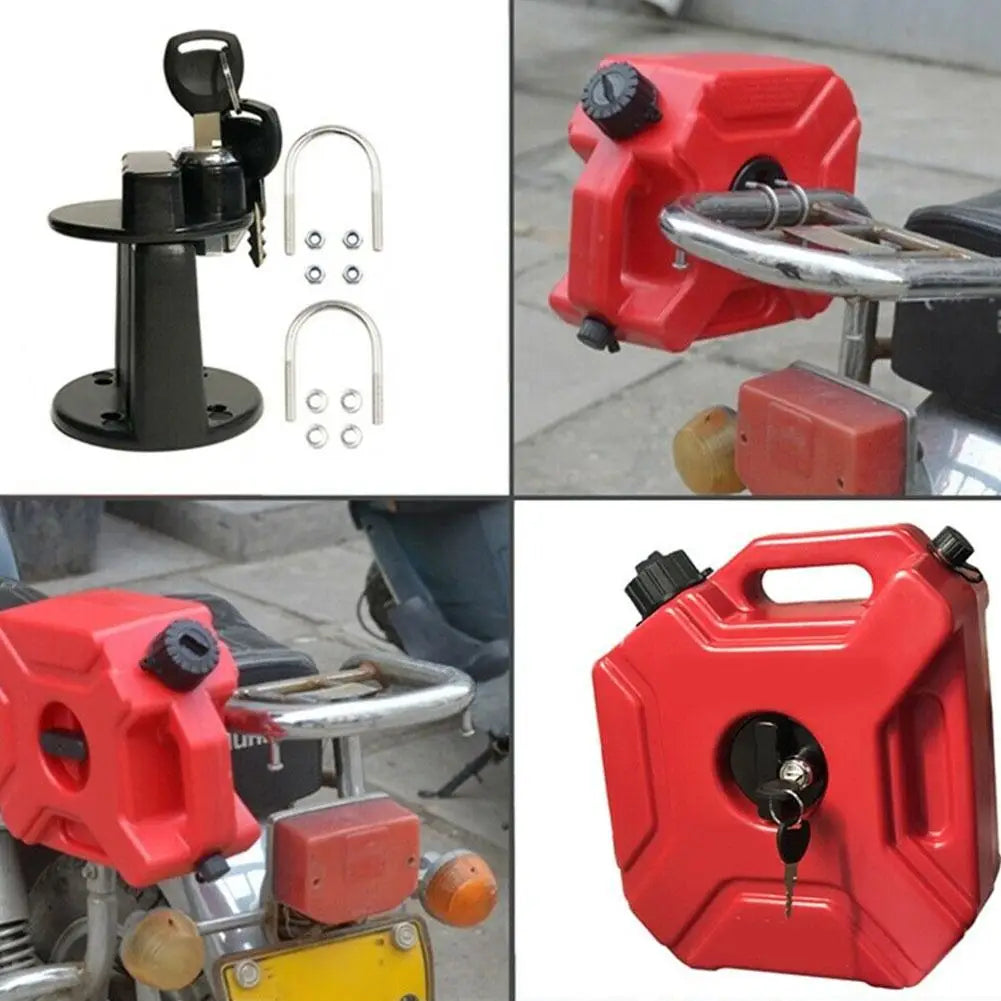 Red 3/5L Fuel Tank Petrol Cans Barrels Can Gas Spare Container Anti-Static Jerry Can Fuel Tank Pack Mororcycle Jerrycan