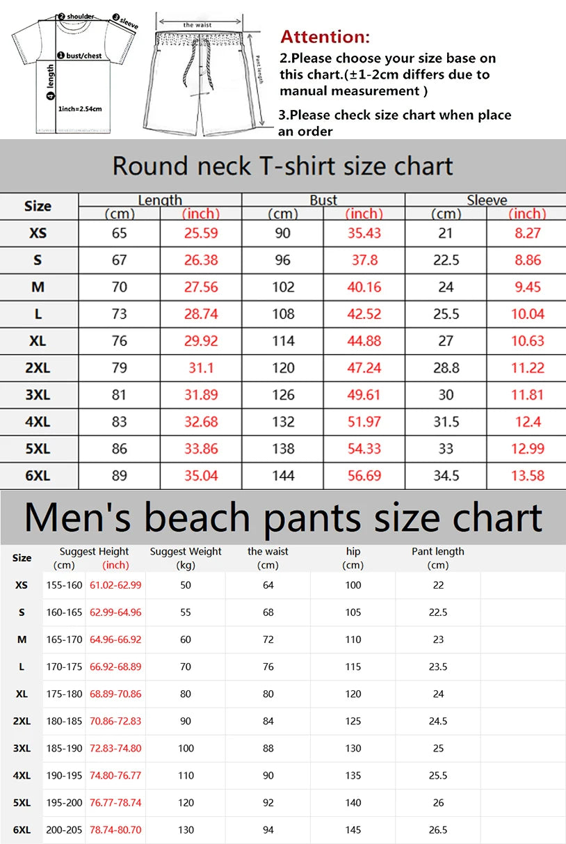 Men's Printed Sport Set