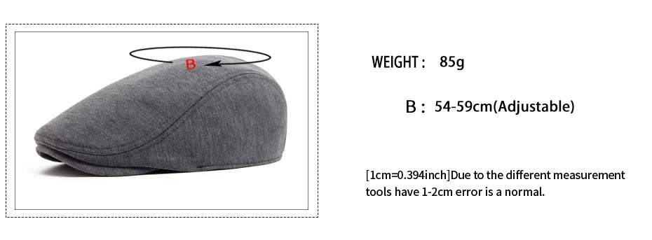 Classic Newsboy Cap