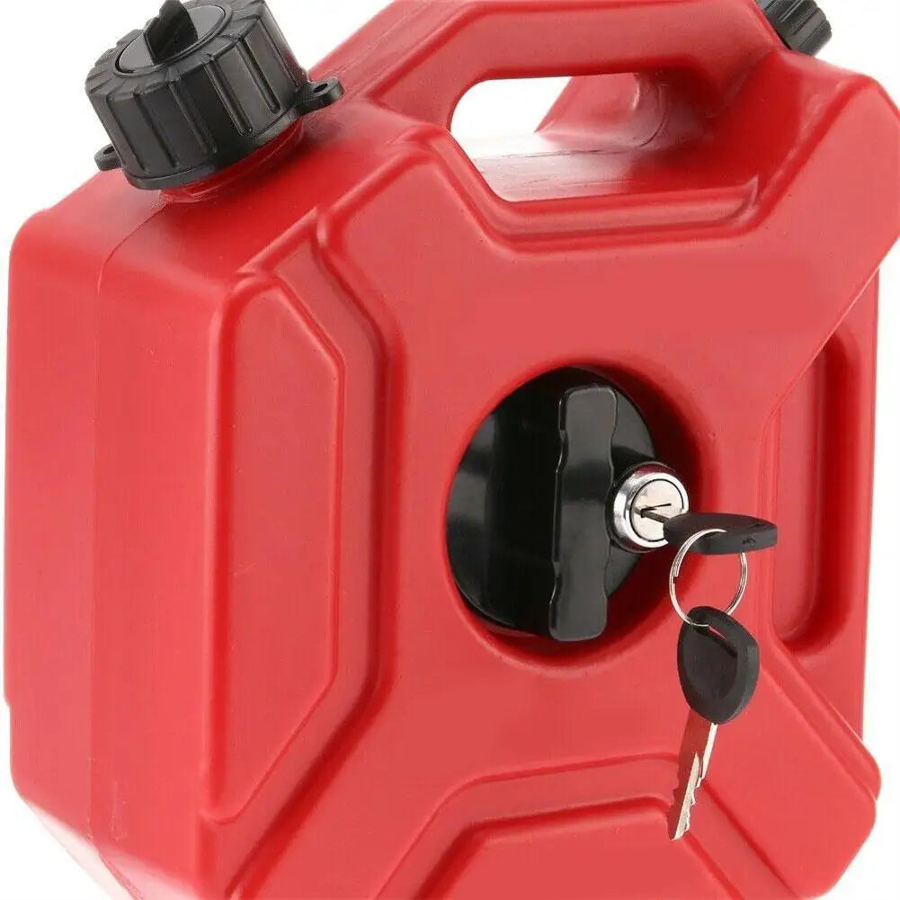 Red 3/5L Fuel Tank Petrol Cans Barrels Can Gas Spare Container Anti-Static Jerry Can Fuel Tank Pack Mororcycle Jerrycan